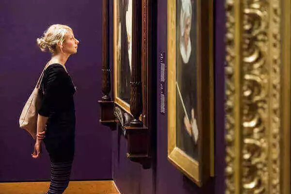 Cézanne kiállítás a szépművészeti múzeumban. LED világítás alkalmazása a teljes térben.